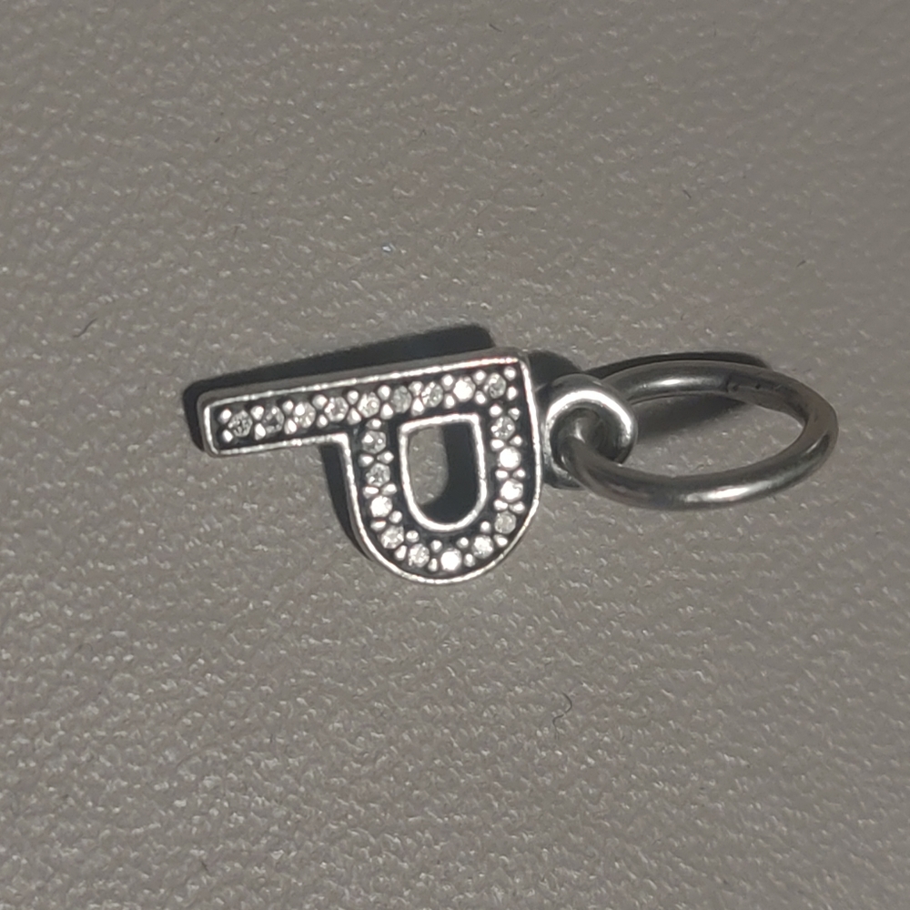 Authentic Pandora P dangle charm